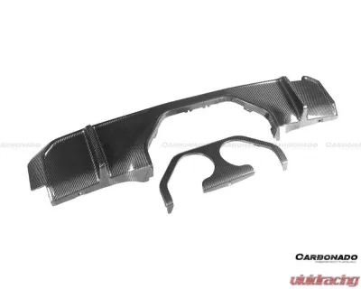 Carbonado DryFGCF MP Style Middle Rear Lip w/ Caps BMW M4 2021+ - FGDRYCF82ODMP-RDM G82ODMP-RDMW