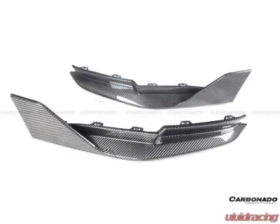 Carbonado DryFGCF MP Style Middle Rear Lip w/ Caps BMW M4 2021+ - FGDRYCF82ODMP-RDM G82ODMP-RDMW