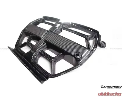 Carbonado DryFGCF OD Style Grille BMW M3 | M4 2014-2021+ - DRYFGCF8485CLS-G