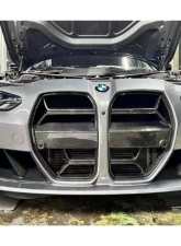 Carbonado DryFGCF OD Style Grille BMW M3 | M4 2014-2021+                                     - DRYFGCF8485CLS-G - Image 5