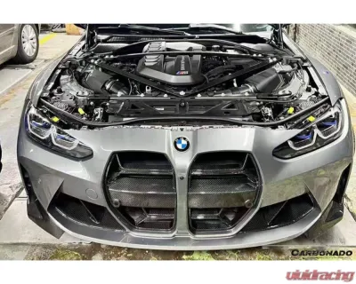 Carbonado DryFGCF OD Style Grille BMW M3 | M4 2014-2021+ - DRYFGCF8485CLS-G