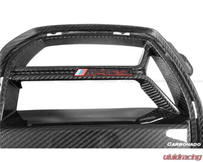 Carbonado DryCF CS Style Grille BMW M3 | M4 2021+ - DRYCF8485CLSACC-G