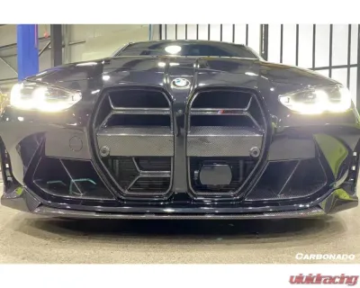 Carbonado DryCF CS Style Grille BMW M3 | M4 2021+ - DRYCF8485CLSACC-G