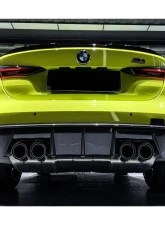 Carbonado CFRP MP Style Qual Rear Lip w/ Caps BMW M4 2021+                                     - CF8485MP-RL-SET - Image 11
