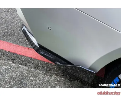 Carbonado CFRP MP Style Qual Rear Lip w/ Caps BMW M4 2021+ - CF8485MP-RL-SET