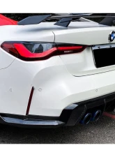 Carbonado CFRP MP Style Qual Rear Lip w/ Caps BMW M4 2021+                                     - CF8485MP-RL-SET - Image 19