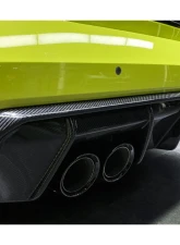 Carbonado CFRP MP Style Qual Rear Lip w/ Caps BMW M4 2021+                                     - CF8485MP-RL-SET - Image 5
