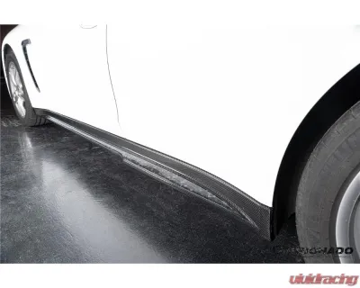 Carbonado DryCF SD Style Side Skirts Porsche Panamera 970 2010-2016 - DRYCF970-KG-976SD-FL
