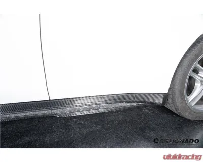 Carbonado DryCF SD Style Side Skirts Porsche Panamera 970 2010-2016 - DRYCF970-KG-976SD-FL