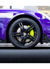 Carbonado DryCF Front Lip for Porsche Panamera 971 2017-2023 4S, 4, GTS - Part No: 971OD-FL                                     - DRYCF971-FL - Image 4