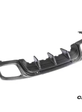 Carbonado DryCF KDA Style Rear Diffuser Porsche Panamera 971 2017-2023                                     - DRYCF971-KG-KDA-RD - Image 2