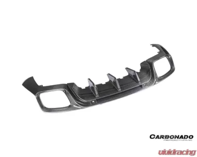 Carbonado DryCF KDA Style Rear Diffuser Porsche Panamera 971 2017-2023 - DRYCF971-KG-KDA-RD