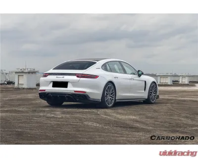 Carbonado DryCF KDA Style Rear Diffuser Porsche Panamera 971 2017-2023 - DRYCF971-KG-KDA-RD