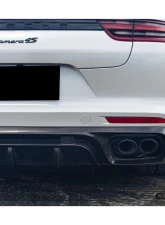 Carbonado DryCF KDA Style Rear Diffuser Porsche Panamera 971 2017-2023                                     - DRYCF971-KG-KDA-RD - Image 4