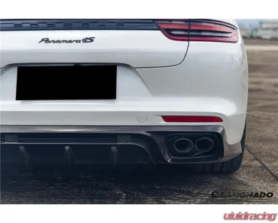 Carbonado DryCF KDA Style Rear Diffuser Porsche Panamera 971 2017-2023 - DRYCF971-KG-KDA-RD