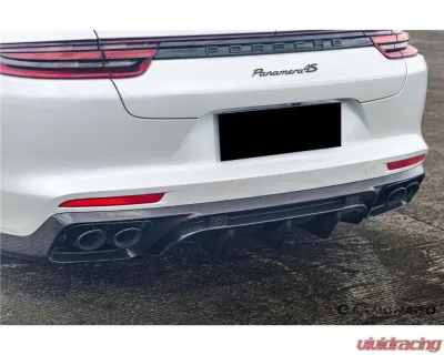 Carbonado DryCF KDA Style Rear Diffuser Porsche Panamera 971 2017-2023 - DRYCF971-KG-KDA-RD