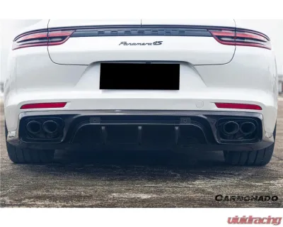 Carbonado DryCF KDA Style Rear Diffuser Porsche Panamera 971 2017-2023 - DRYCF971-KG-KDA-RD