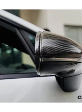 Carbonado DryCF OEM Style Mirror Housing Porsche Panamera 2017-2025                                     - DRYCF971-KG-OEM-MC - Image 12