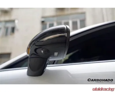 Carbonado DryCF OEM Style Mirror Housing Porsche Panamera 2017-2025 - DRYCF971-KG-OEM-MC