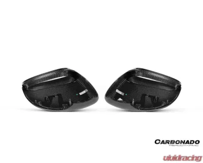 Carbonado DryCF OEM Style Mirror Housing Porsche Panamera 2017-2025 - DRYCF971-KG-OEM-MC