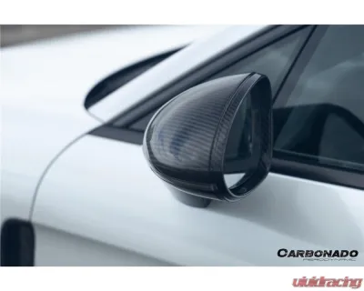 Carbonado DryCF OEM Style Mirror Housing Porsche Panamera 2017-2025 - DRYCF971-KG-OEM-MC