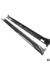 Carbonado DryCF SD Style Side Skirts Porsche Panamera 971 2017-2023                                     - DRYCF971-KG-SD-SS - Image 4