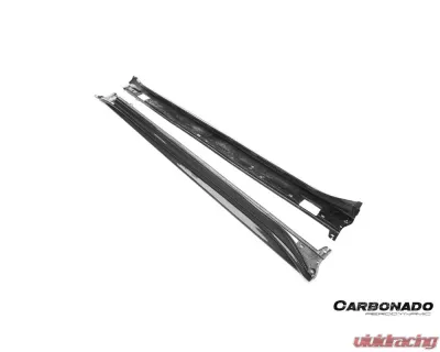 Carbonado DryCF SD Style Side Skirts Porsche Panamera 971 2017-2023 - DRYCF971-KG-SD-SS
