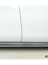 Carbonado DryCF SD Style Side Skirts Porsche Panamera 971 2017-2023                                     - DRYCF971-KG-SD-SS - Image 5