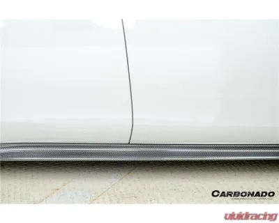 Carbonado DryCF SD Style Side Skirts Porsche Panamera 971 2017-2023 - DRYCF971-KG-SD-SS
