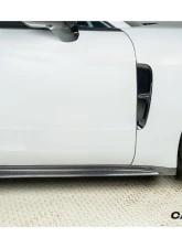 Carbonado DryCF SD Style Side Skirts Porsche Panamera 971 2017-2023                                     - DRYCF971-KG-SD-SS - Image 6