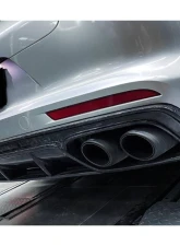 Carbonado DryFGCF OD Style Rear Lip Porsche Panamera 2017-2023                                     - DRYFGCF971OD-RD - Image 11