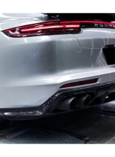 Carbonado DryFGCF OD Style Rear Lip Porsche Panamera 2017-2023                                     - DRYFGCF971OD-RD - Image 12