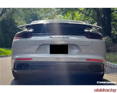 Carbonado DryFGCF OD Style Rear Lip Porsche Panamera 2017-2023 - DRYFGCF971OD-RD