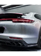 Carbonado DryFGCF OD Style Rear Lip Porsche Panamera 2017-2023                                     - DRYFGCF971OD-RD - Image 16
