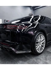 Carbonado DryFGCF OD Style Rear Lip Porsche Panamera 2017-2023                                     - DRYFGCF971OD-RD - Image 19