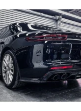 Carbonado DryFGCF OD Style Rear Lip Porsche Panamera 2017-2023                                     - DRYFGCF971OD-RD - Image 20