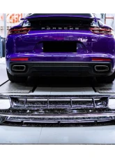 Carbonado DryFGCF OD Style Rear Lip Porsche Panamera 2017-2023                                     - DRYFGCF971OD-RD - Image 3