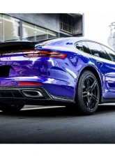 Carbonado DryFGCF OD Style Rear Lip Porsche Panamera 2017-2023                                     - DRYFGCF971OD-RD - Image 5