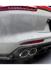 Carbonado DryFGCF OD Style Rear Lip Porsche Panamera 2017-2023                                     - DRYFGCF971OD-RD - Image 7