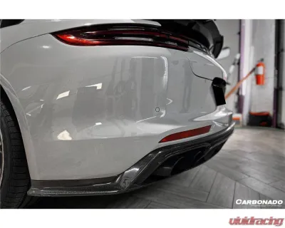 Carbonado DryFGCF OD Style Rear Lip Porsche Panamera 2017-2023 - DRYFGCF971OD-RD