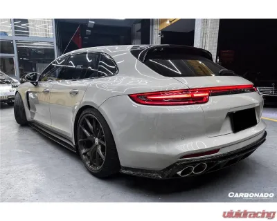 Carbonado DryCF OD Style Side Skirts Porsche Panamera 2017-2023 - DRYCF971OD-SS