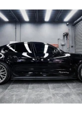 Carbonado DryCF OD Style Side Skirts Porsche Panamera 2017-2023                                     - DRYCF971OD-SS - Image 16