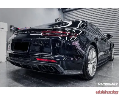 Carbonado DryCF OD Style Side Skirts Porsche Panamera 2017-2023 - DRYCF971OD-SS