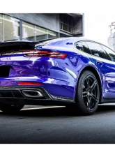 Carbonado DryCF OD Style Side Skirts Porsche Panamera 2017-2023                                     - DRYCF971OD-SS - Image 19