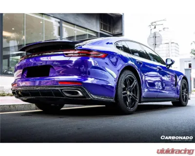 Carbonado DryCF OD Style Side Skirts Porsche Panamera 2017-2023 - DRYCF971OD-SS