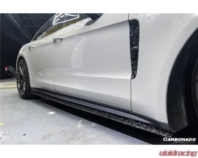 Carbonado DryCF OD Style Side Skirts Porsche Panamera 2017-2023 - DRYCF971OD-SS