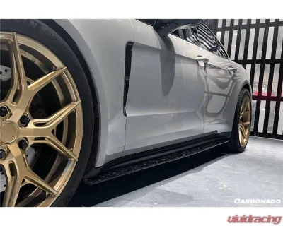 Carbonado DryCF OD Style Side Skirts Porsche Panamera 2017-2023 - DRYCF971OD-SS