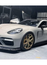 Carbonado DryCF OD Style Side Skirts Porsche Panamera 2017-2023                                     - DRYCF971OD-SS - Image 6