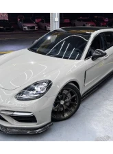 Carbonado DryCF OD Style Side Skirts Porsche Panamera 2017-2023                                     - DRYCF971OD-SS - Image 8