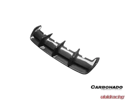 Carbonado DryCF KDA Style Rear Diffuser Porsche Panamera 971 2017-2023 - DRYCF971SD-KG-KDA-RD